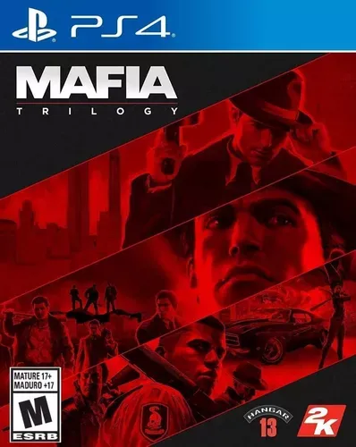 Mafia: Trilogia (3 Jogos) Com Digibook - Edio Colecionador 2k Games Ps4 Fsico